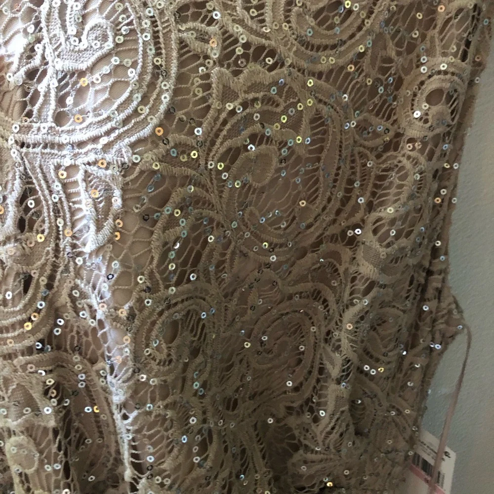 Elegant Lace Evening Dress MOB /MOG Size 10 NWT - Picture 3 of 9